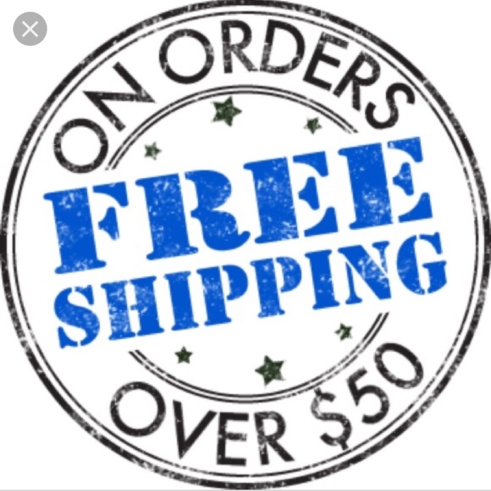 Free shipping! Limited time only! Over 50$